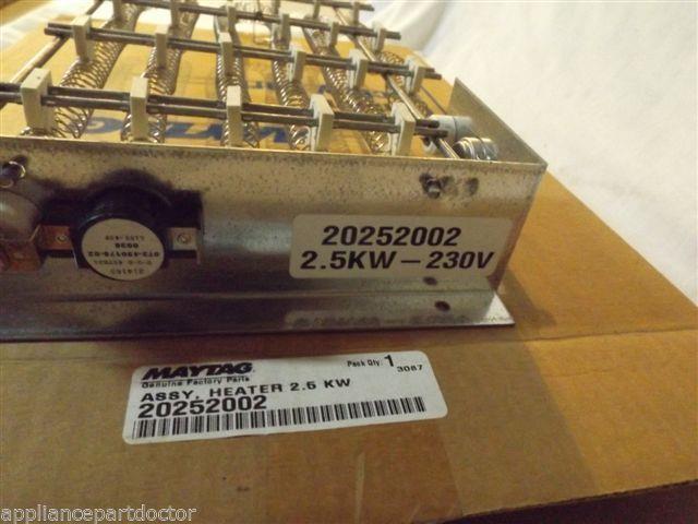 AMANA GOODMAN AIR CONDITIONER 20252002 HEATER 2.5KW-230V NEW IN BOX AMANA GOODMAN AIR CONDITIONER 20252002 HEATER 2.5KW-230V NEW IN BOX